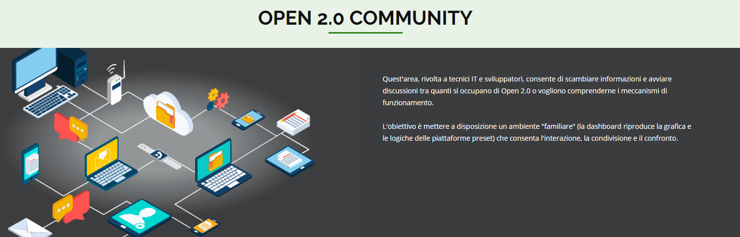 OPEN 2.0 Community. Gli ultimi aggiornamenti migliorano l’esperienza degli utenti e la funzionalità